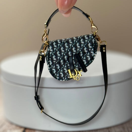 Miniature Saddle Bag (Dior Inspired)