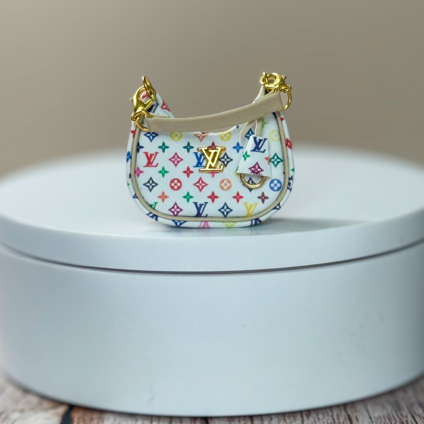 Miniature Monogram Shoulder Bag (LV Inspired)