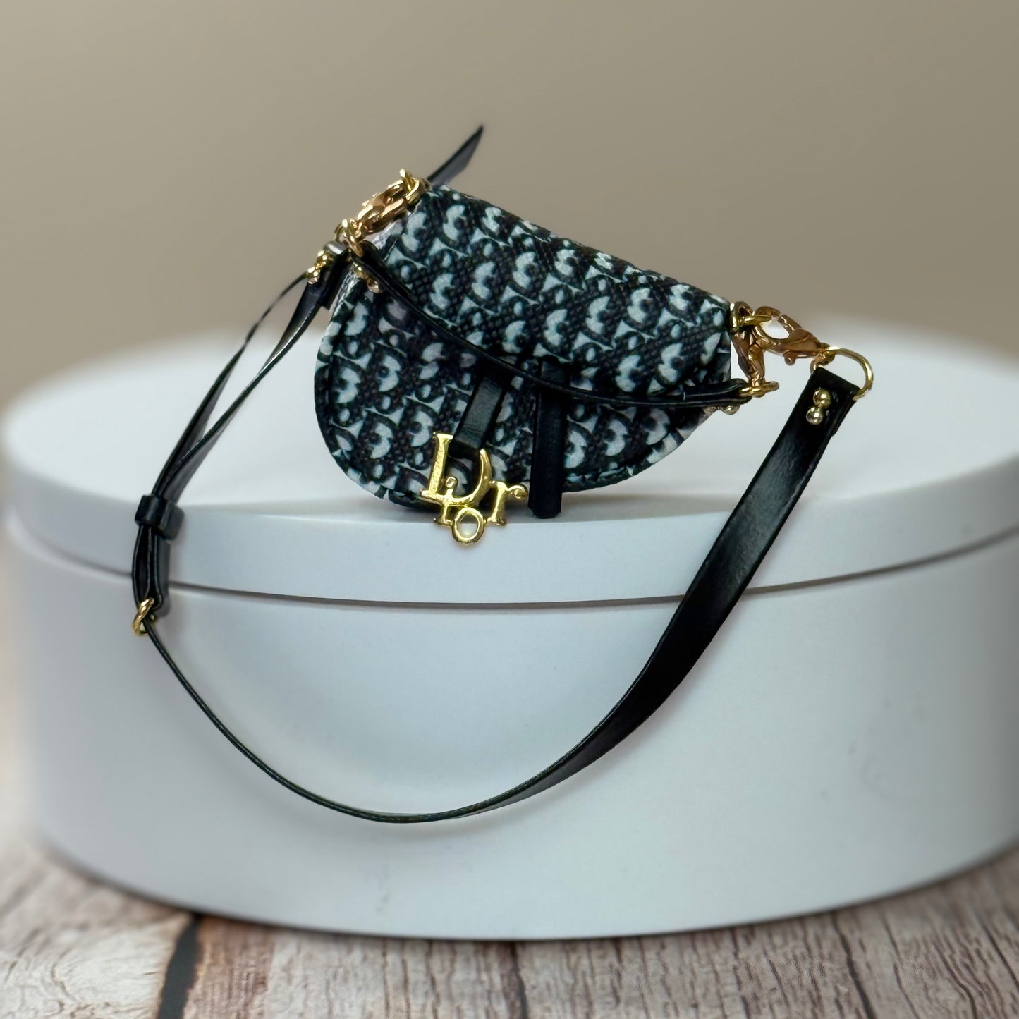 Miniature Saddle Bag (Dior Inspired)