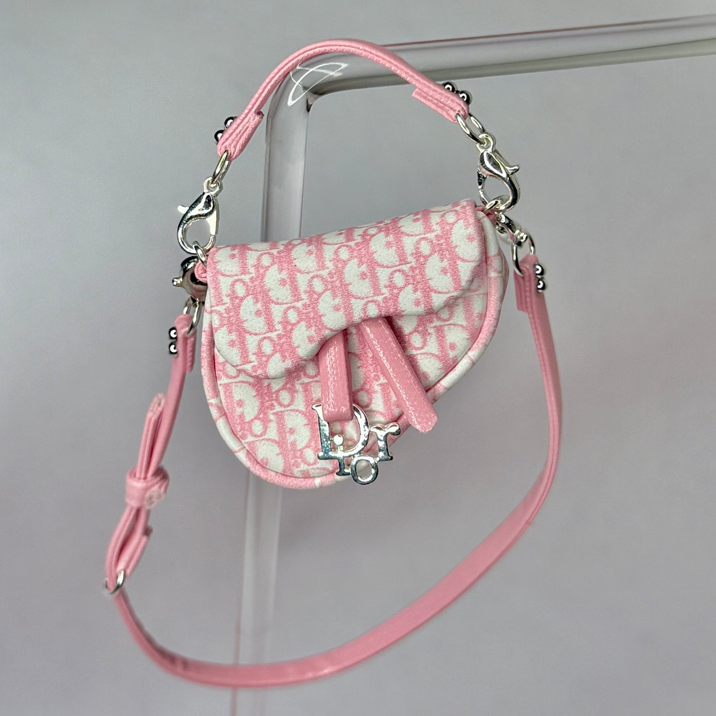Miniature Saddle Bag (Dior Inspired)