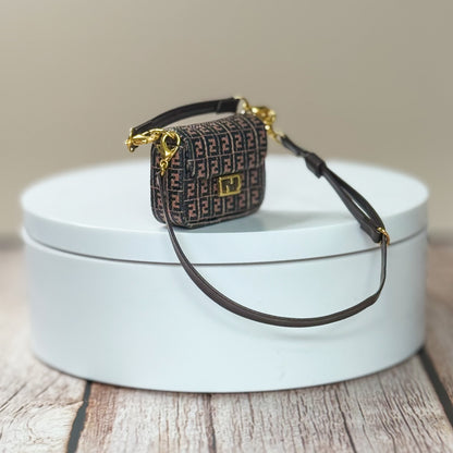 Miniature Monogram Baguette Bag (Fendi Inspired)