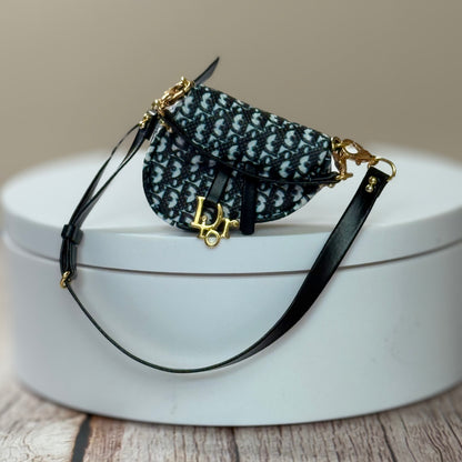 Miniature Saddle Bag (Dior Inspired)