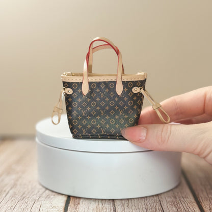 Miniature Neverful Tote (LV Inspired)