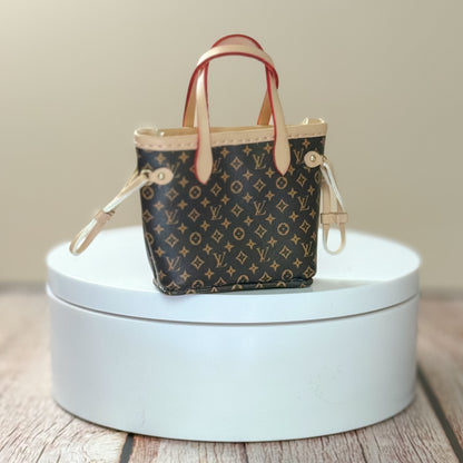 Miniature Neverful Tote (LV Inspired)